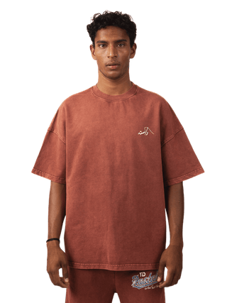 Rust Acid Wash Made In Pak T Shirt (V5)