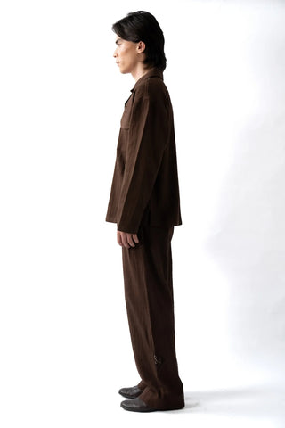 Brown Button Down