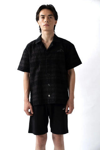 Black Button Down Khadar