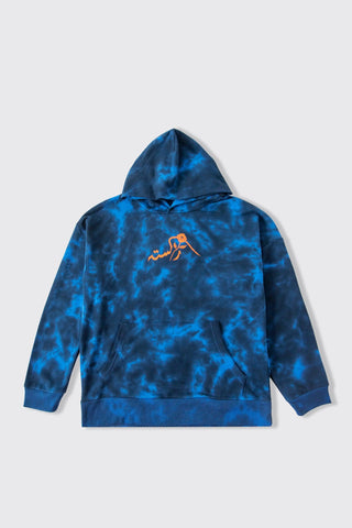 DIIGINK COLLAB TYE DYE HOODIE - Rastah