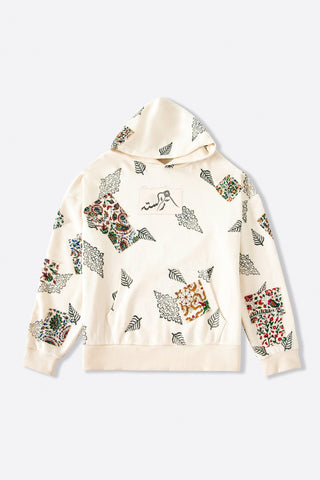 BLOCKPRINT PATCHWORK HOODIE V3 - Rastah