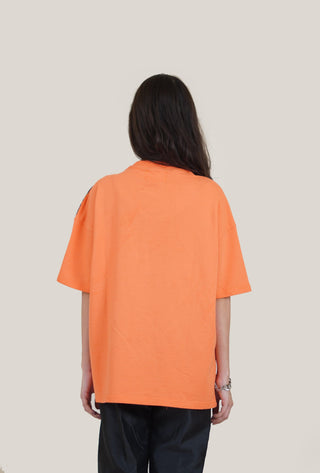 Orange "Starry Night" Patch T-shirt - Rastah