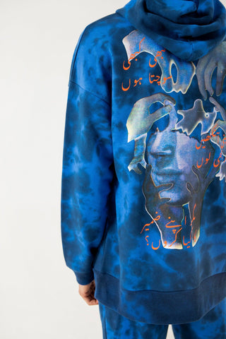 DIIGINK COLLAB TYE DYE HOODIE - Rastah