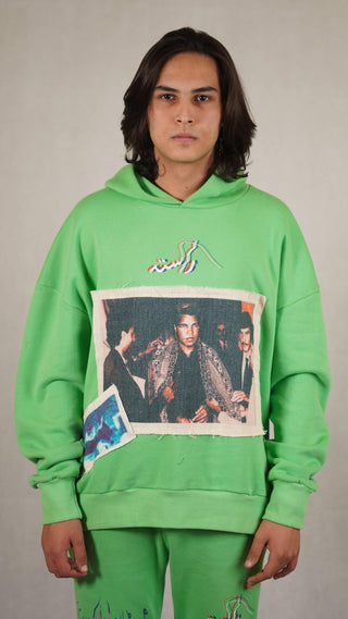 Muhammad Ali "Made in Pakistan" Neon Hoodie - Rastah