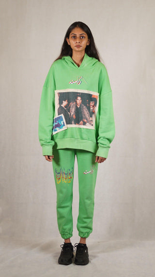 "Made in Pakistan" Neon Sweatpants - Rastah