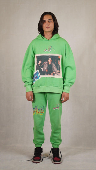 "Made in Pakistan" Neon Sweatpants - Rastah