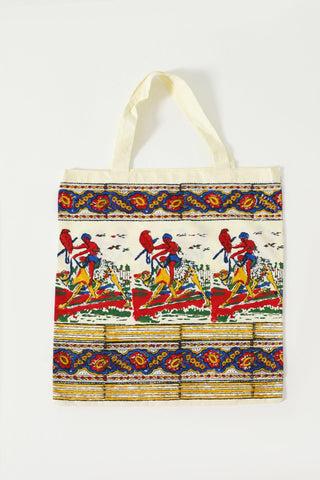 "TALL TALES" HAND BLOCKPRINTED TOTE BAG - Rastah