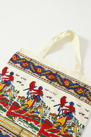 "TALL TALES" HAND BLOCKPRINTED TOTE BAG - Rastah