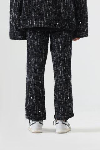 HANDWOVEN MIRROR TROUSERS