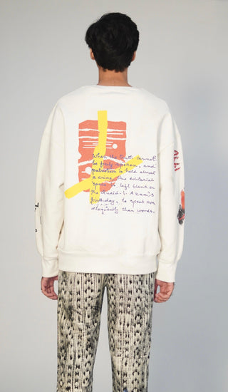 “SUBLIMINAL” Heavyweight Graffiti Sweatshirt - Rastah